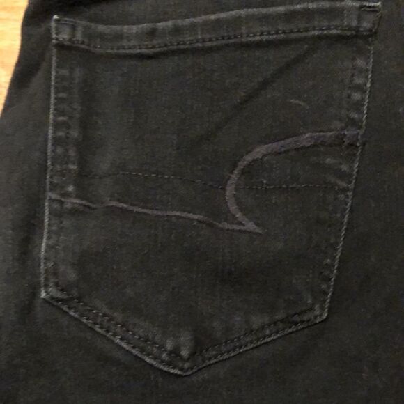 America Eagle Outfitters 360 Next Level Super Hi-Rise Jegging 0 short - Picture 3 of 16